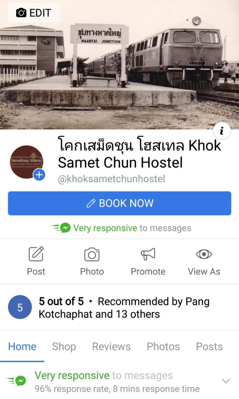 Khoksametchun Hostel Hat Yai Dış mekan fotoğraf